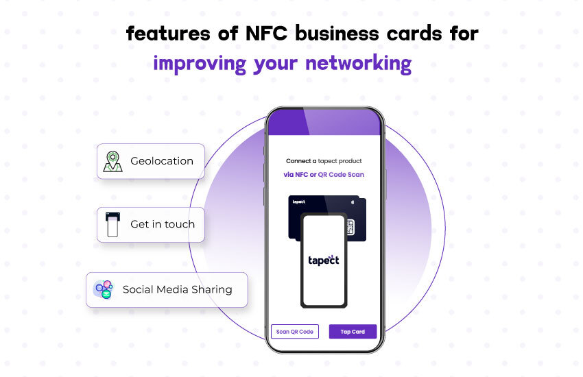 Features of NFC business cards for improving your networking